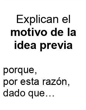 Motivo de la idea previa