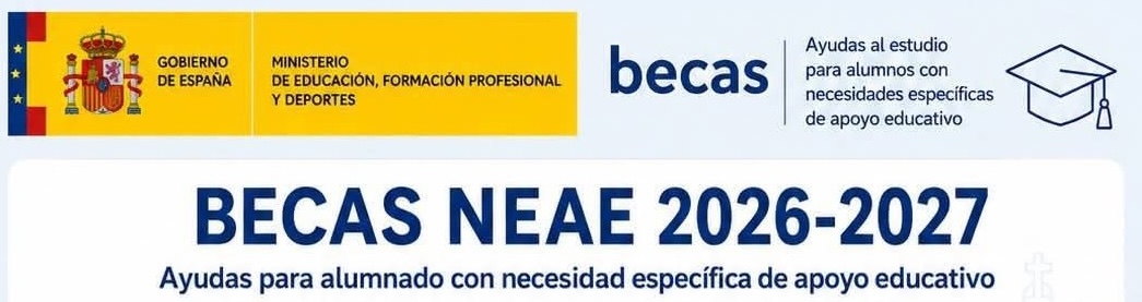 BECAS NEAE 2026/27