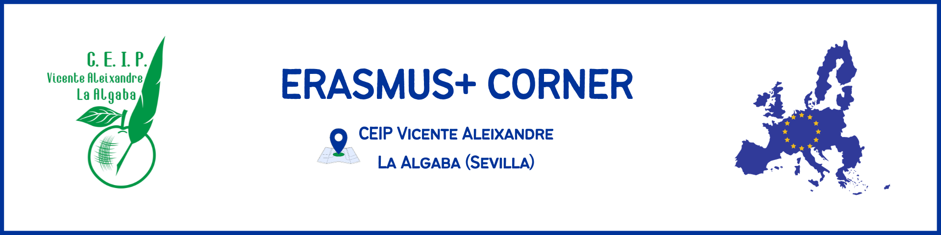 Erasmus+ Corner at CEIP Vicente Aleixandre