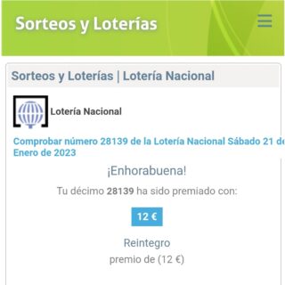 Lotería del Sorteo especial Erasmus