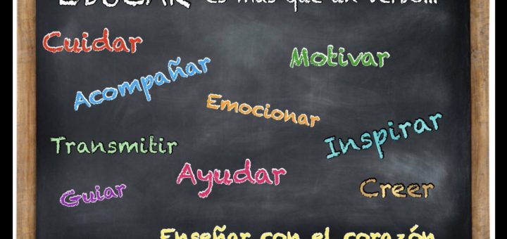 Educar es más que un verbo...