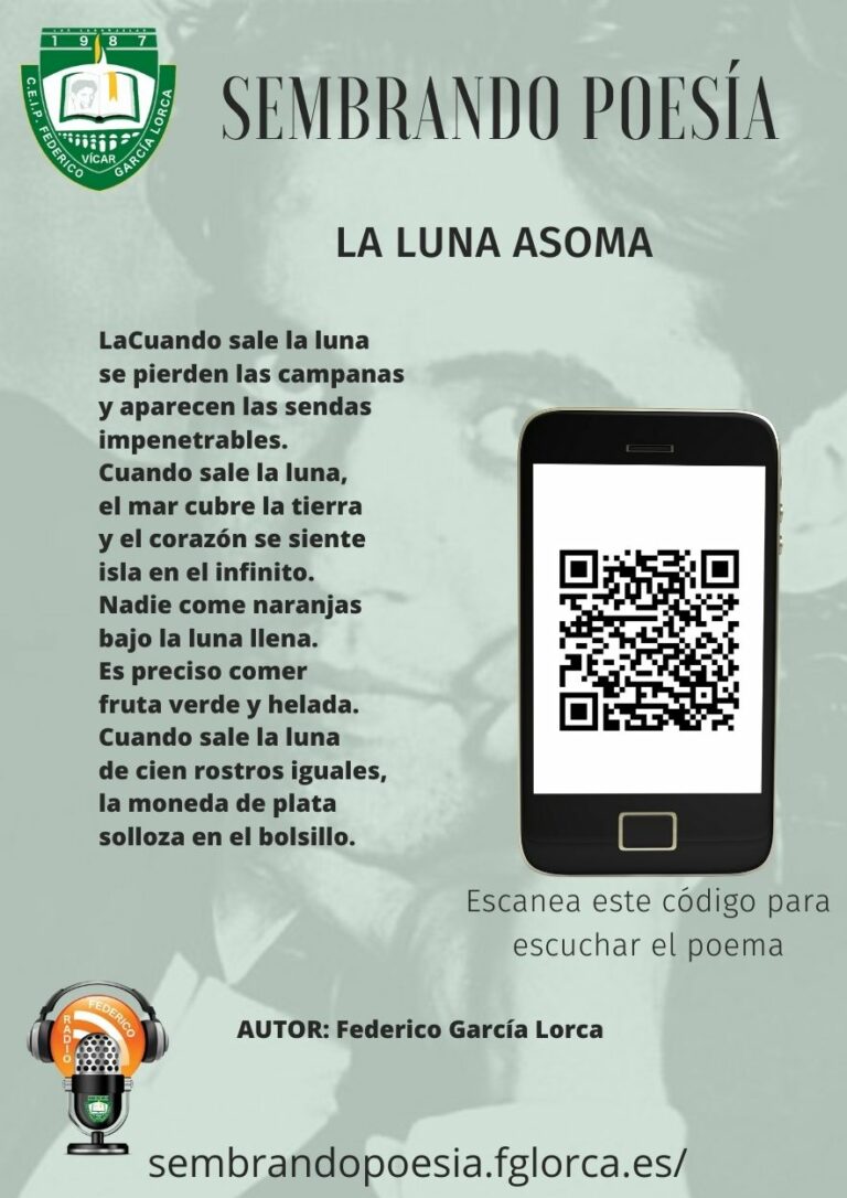 La luna asoma