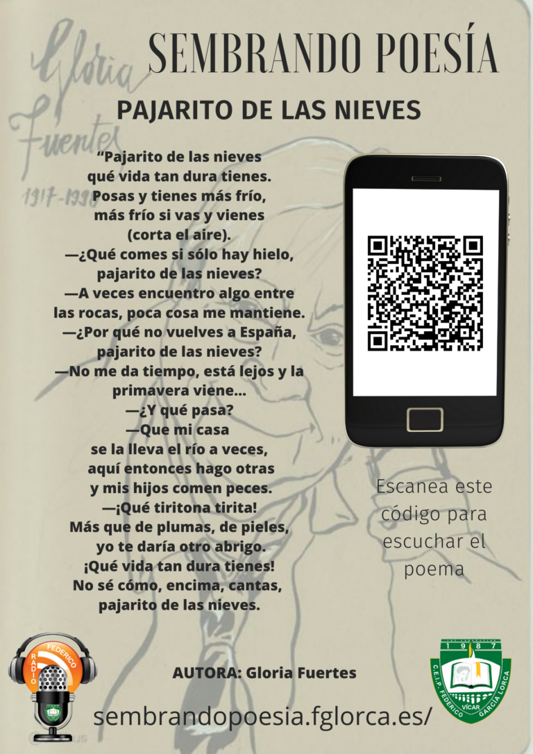 Pajarito de las nieves