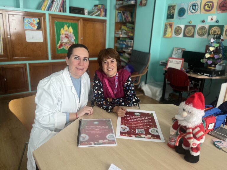 Entrevista a la maestra del Aula Hospitalaria, Mercedes, y a la jefa de pediatría, Isabel.