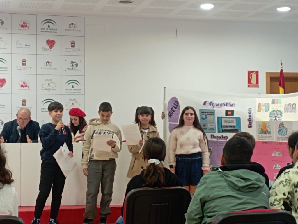 Presentando La huella de las mujeres en Afganistán.