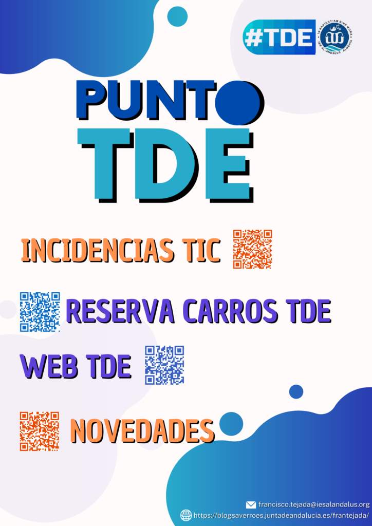 Cartel Punto TDE