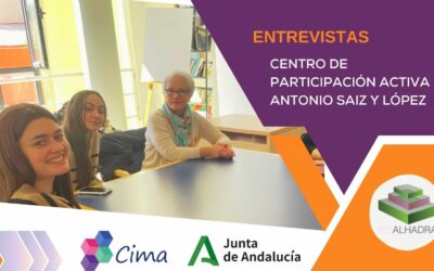 Entrevistas en el centro de participación activa Antonio Saiz y López