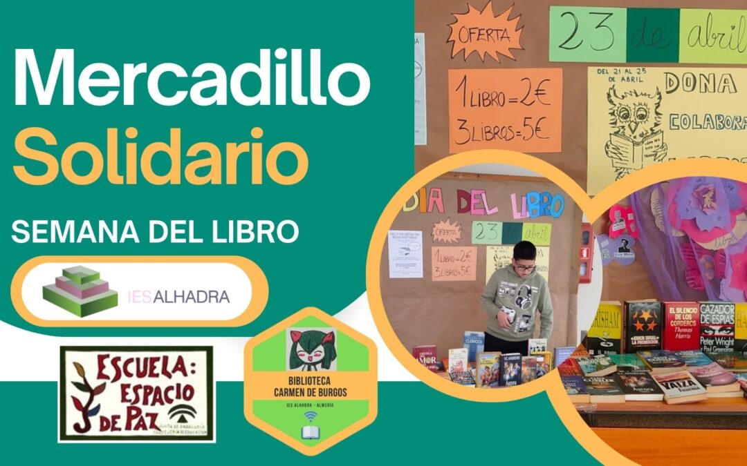 Mercadillo Solidario de Libros – Semana del Libro