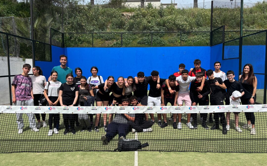 Jornada de Pádel con el IES Asta Regia