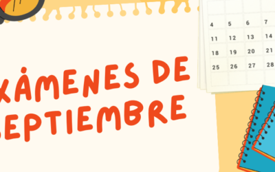 Calendario de los exámenes de septiembre de 1º de Bachillerato