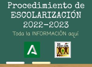 Escolarización 2022-2023