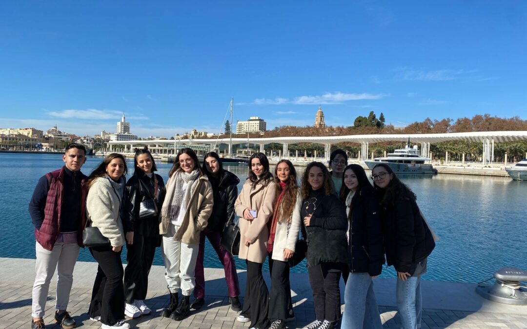 Viaje a Málaga alumnado de Francés