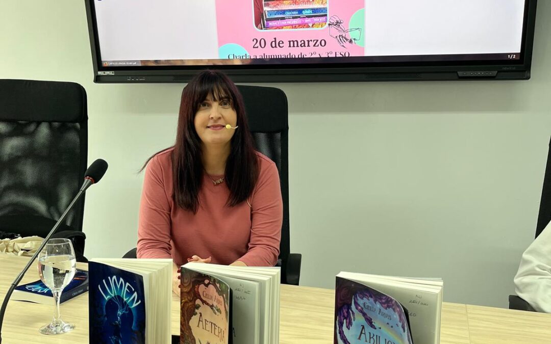 Charla de la escritora Celia Arias