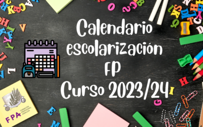Calendario Escolarización FP 23/24