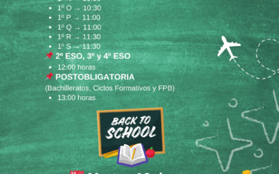 horario de inicio de curso