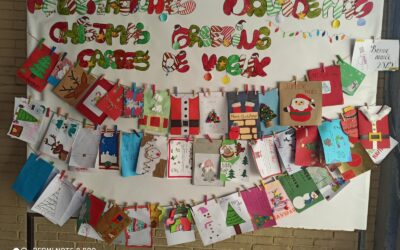 Felicitaciones navideñas en francés e inglés