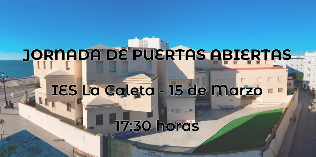 Puertas Abiertas IES La Caleta