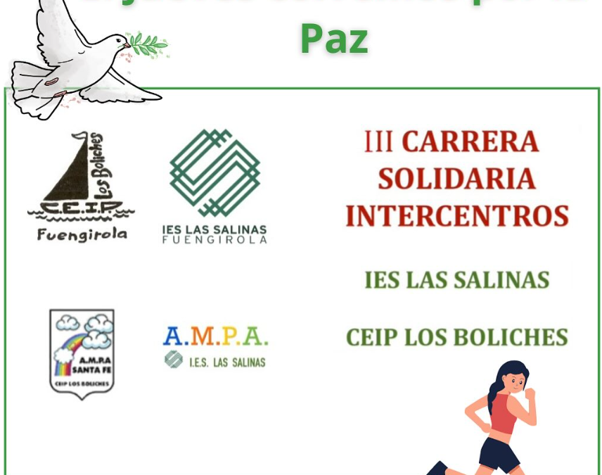 Carrera solidaria día de la Paz