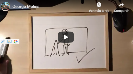 Vídeos del alumnado en clase de francés