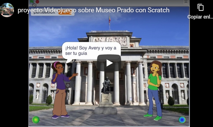 Proyecto  Videojuego  sobre el Museo del Prado realizado por 1º Bach 2018/20  (dos promociones) durante el COVID19 en el IES Mare Nostrum de Málaga.