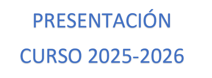 Bienvenida al inicio de Curso. Aulas de referencia