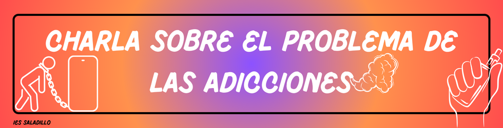 Charla sobre el problema de las adicciones