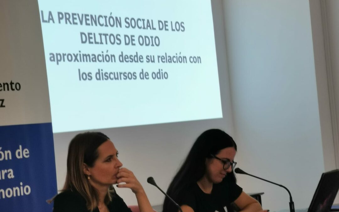 Jornadas sobre «Prevención social de los delitos de odio» con la entidad Ceain.