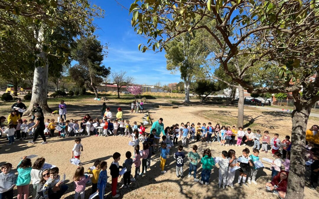 2 de abril de 2023. Día del Autismo en el Ceip La Unión.