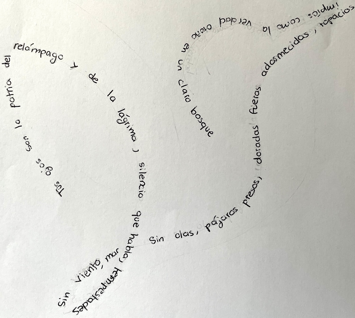 Tu ojos. Libertad bajo palabra. Octavio Paz