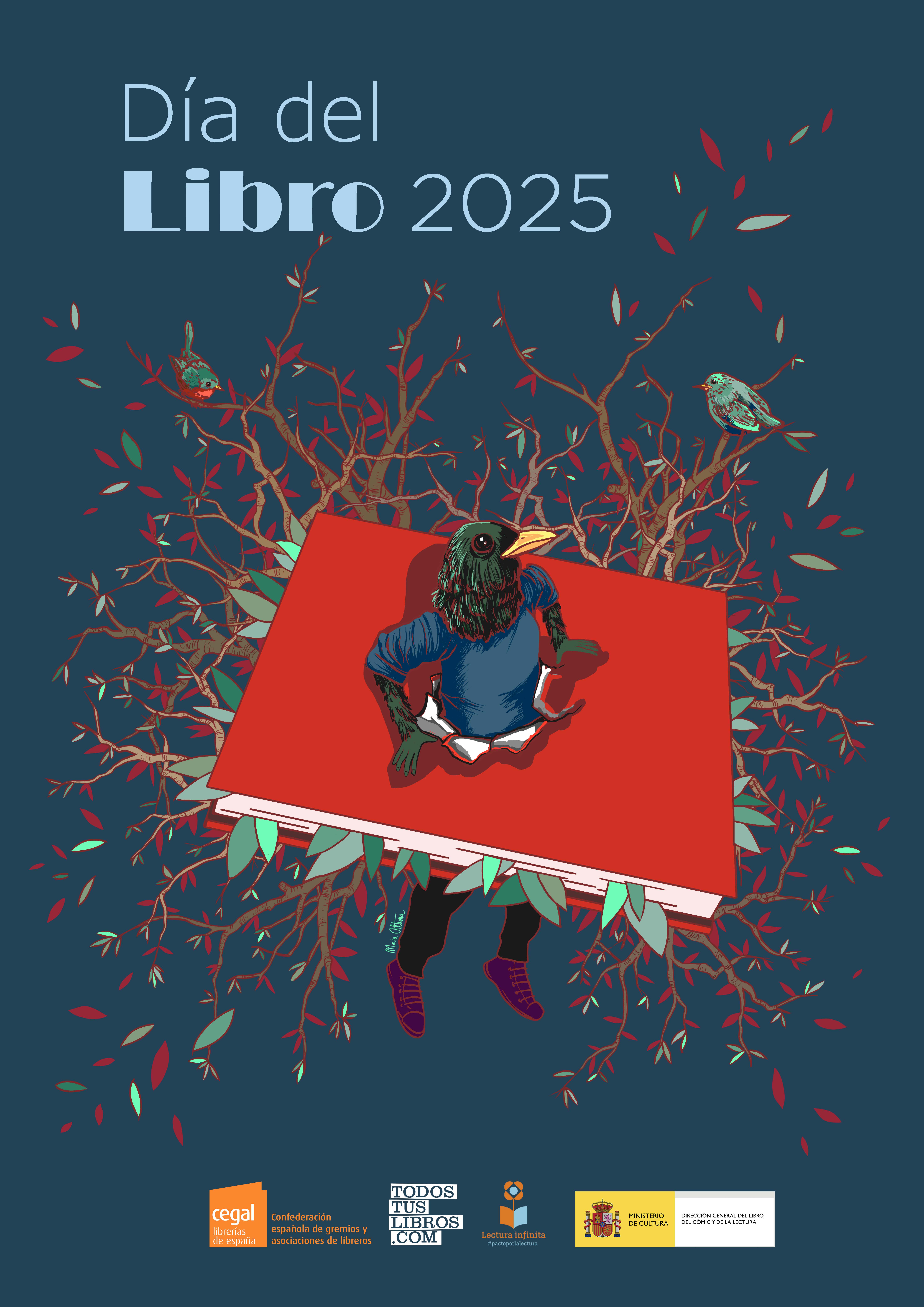 Día del Libro 2025. Cartel