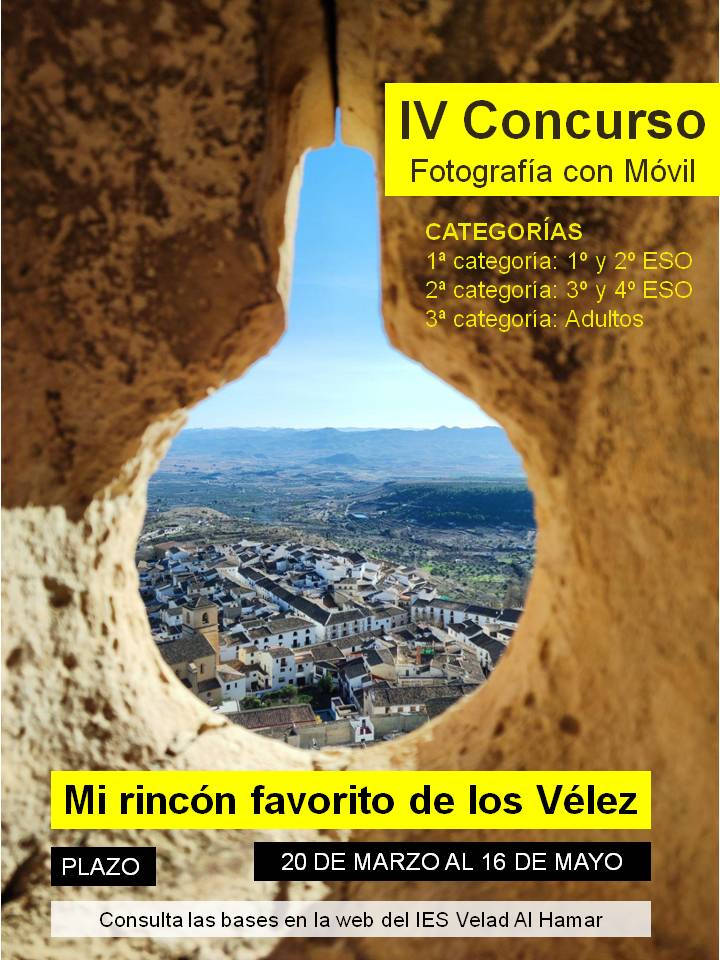 IV Concurso de Fotografía: «Mi rincón favorito de Los Vélez»