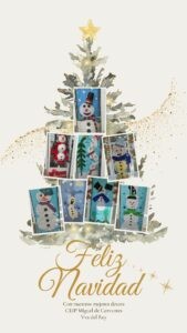 El CEIP. Miguel de Cervantes les desea Felices Fiestas