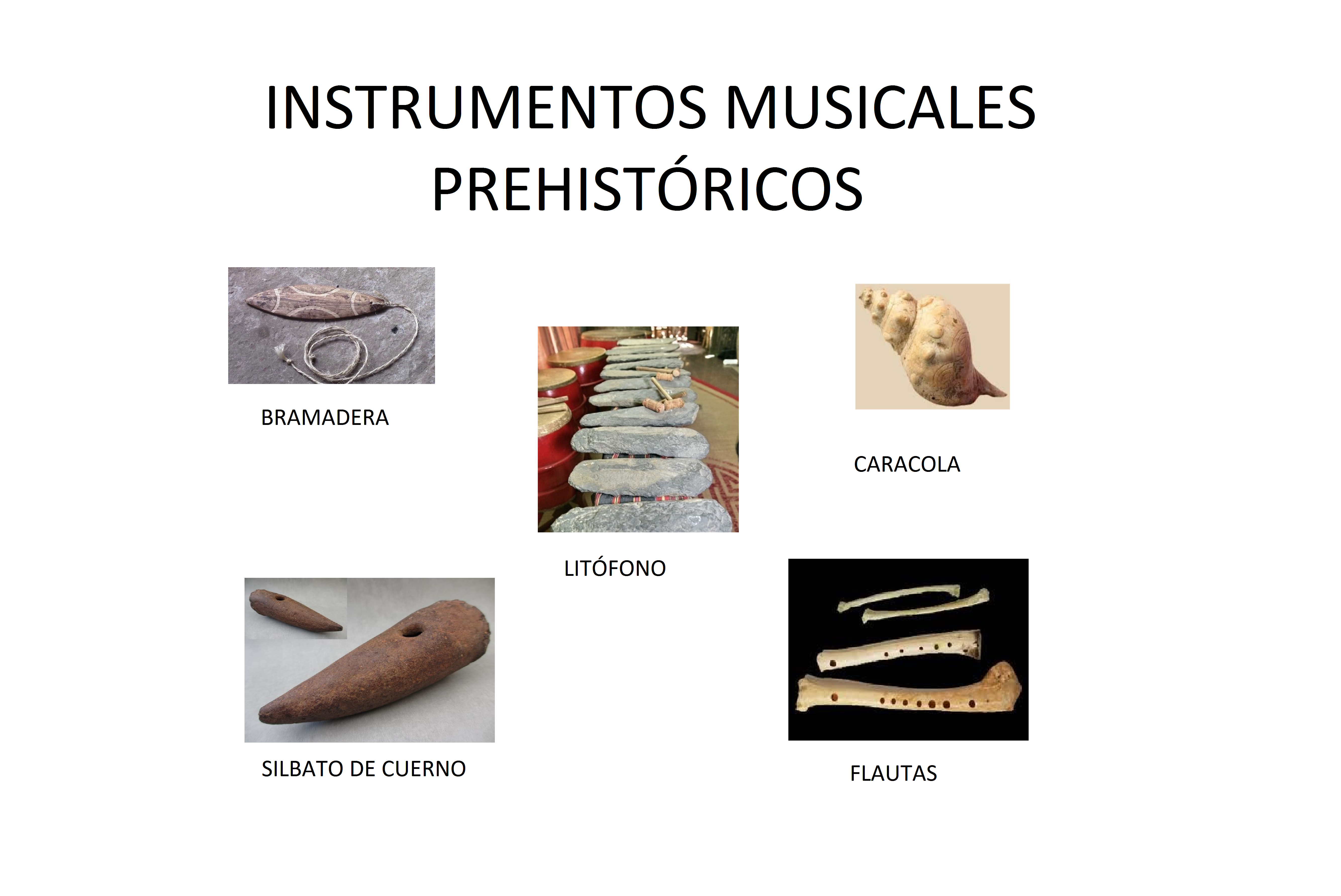 Instrumentos musicales prehistóricos | MusiCala