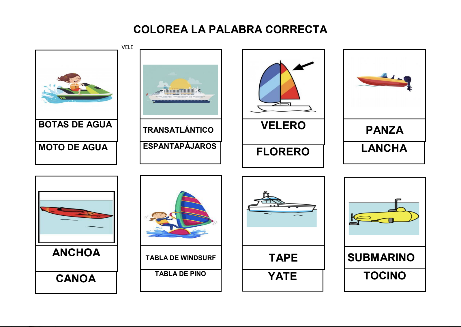 Medios de transporte acuáticos PLC El