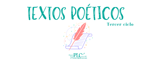 Textos poéticos – Tercer ciclo