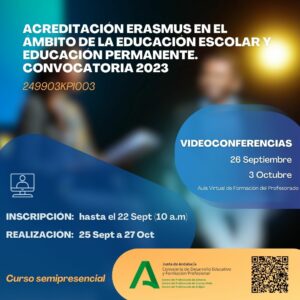 Acreditación Erasmus en el ámbito de la Educación Escolar y Permanente