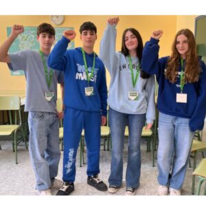 Voluntarios del I.E.S. Christine Picasso