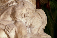 Miguel-Ángel.-La-Piedad-de-Florencia-Detalle