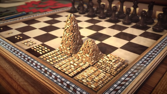 La leyenda del juego del Ajedrez | Adicción Matemática