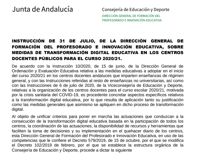 instruccion
