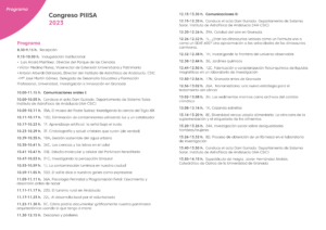 Programa XI Congreso PIIISA 2023