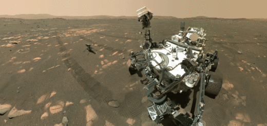 Perseverance's Selfie with Ingenuity