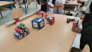 Fractales: Matemáticas, reciclaje y arte se unen en el IES Río Andarax